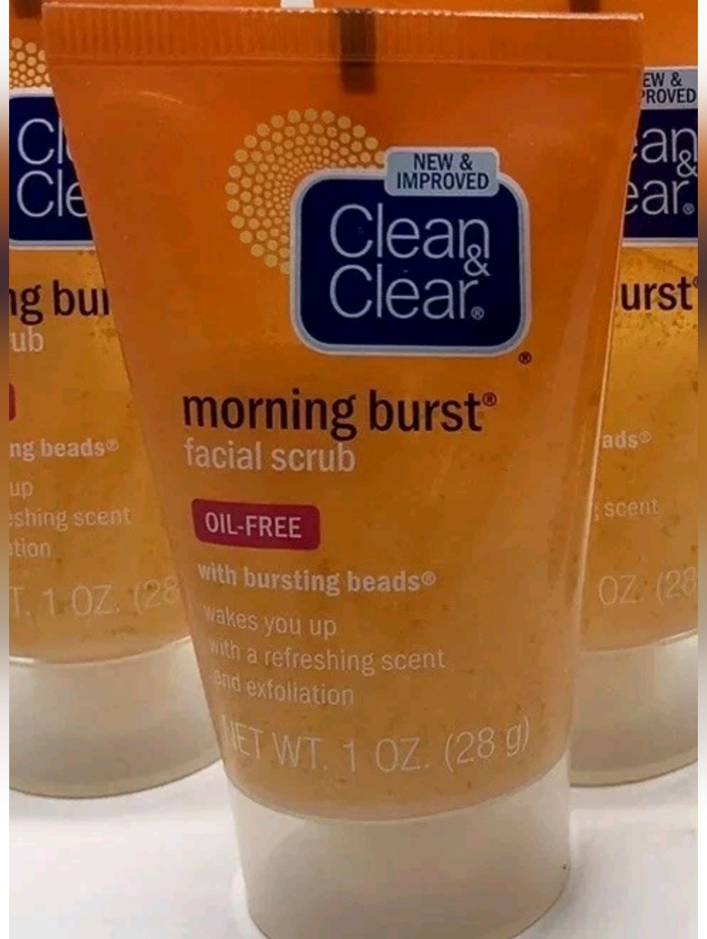 X2 Morning Burst Facial Scrub Gel - Orange